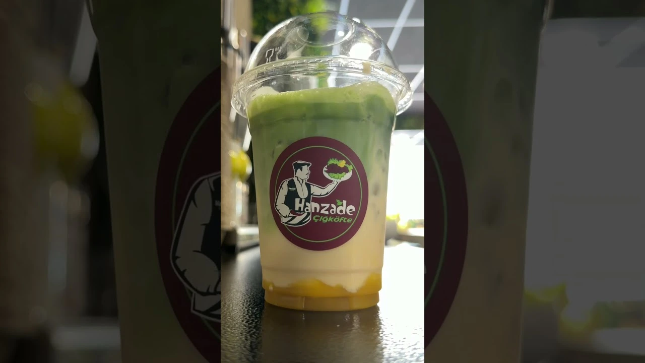 Horeca voorbeeld, matcha
